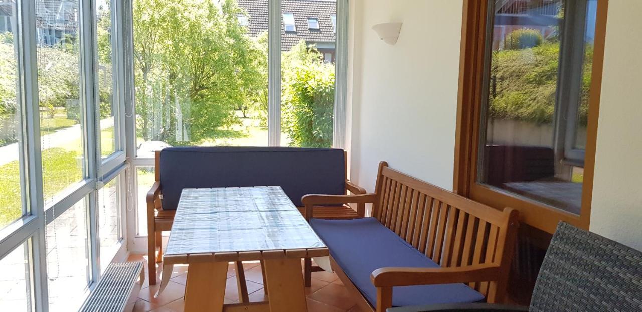 Ferienwohnung 4 im Haus am See mit Wintergarten und Terrasse Seedorf  Exterior foto